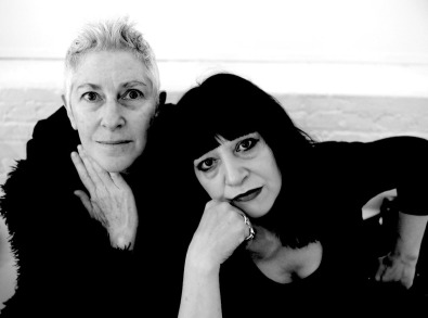 Beth B and Lydia Lunch by Curt Hoppe